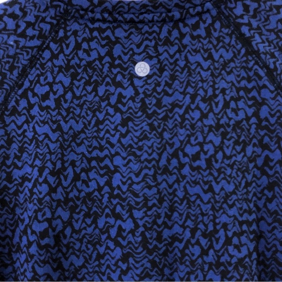 Zella Girls Blue Twilight Black Drawstring Waist Fleece Sweatshirt Dress S - Picture 4 of 9